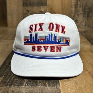 Celly Hockey Boston 617 Area Code Snapback Rope Hat Embroidered Cap